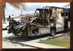 Motorhome/RV Arson Fires Investigation - Bedroom