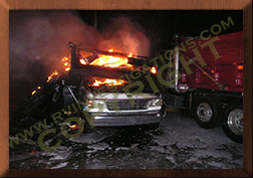 Motorhome Fire